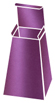 Purple Silk Favor Box Style T (10 per pack)
