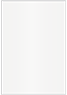 Pearlized White Flat Card 3 1/2 x 5