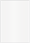 Pearlized White Flat Card 3 1/4 x 4 3/4