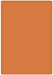 Papaya Round Corner Flat Card (3 1/2 x 5) 25/Pk