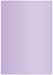 Violet Round Corner Flat Card (3 1/2 x 5) 25/Pk