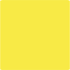 Lemon Drop Round Corner Flat Card  5 3/4 x 5 3/4