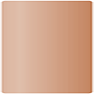Copper Round Corner Flat Card 5 3/4 x 5 3/4