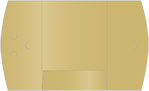 Gold Leaf Single Panel Folders (9 x 12) 10/Pk