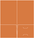 Papaya Pocket Folder 4 x 9 - 10/Pk