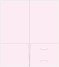 Pink Feather Pocket Folder 4 x 9 - 10/Pk