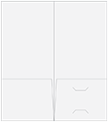 Soho Grey Pocket Folder 4 x 9 - 10/Pk