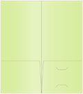 Sour Apple Pocket Folder 4 x 9 - 10/Pk