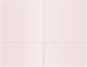 Blush Pocket Folder 5 3/4 x 8 3/4 - 10/Pk
