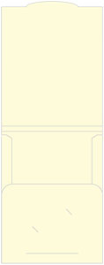 Linen Baronial Ivory Capacity Folders Style B (12 1/4 x 9 1/4) 10/Pk