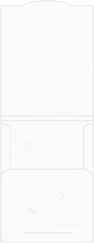 Premium White Glossy Capacity Folders Style B (12 1/4 x 9 1/4) 10/Pk