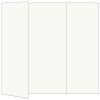 Eggshell White Gate Fold Invitation Style A (5 x 7)