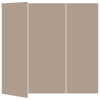 Pyro Brown Gate Fold Invitation Style A (5 x 7)