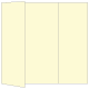 Sugared Lemon Gate Fold Invitation Style A (5 x 7) - 10/Pk