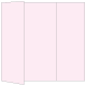 Pink Feather Gate Fold Invitation Style A (5 x 7) - 10/Pk