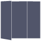 Navy Gate Fold Invitation Style A (5 x 7) - 10/Pk