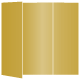 Rich Gold Gate Fold Invitation Style A (5 x 7) - 10/Pk