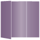 Purple Gate Fold Invitation Style A (5 x 7) - 10/Pk