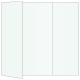 Metallic Aquamarine Gate Fold Invitation Style A (5 x 7) - 10/Pk