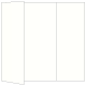 White Pearl Gate Fold Invitation Style A (5 x 7) - 10/Pk
