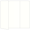 White Pearl Gate Fold Invitation Style A (5 x 7)