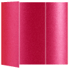 Pink Silk Gate Fold Invitation Style A (5 x 7)