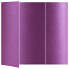 Purple Silk Gate Fold Invitation Style A (5 x 7)