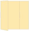 Peach Gate Fold Invitation Style B (5 1/4 x 7 3/4)