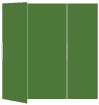 Verde Gate Fold Invitation Style B (5 1/4 x 7 3/4)