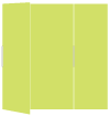 Citrus Green Gate Fold Invitation Style B (5 1/4 x 7 3/4)
