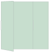 Tiffany Blue Gate Fold Invitation Style B (5 1/4 x 7 3/4)