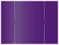 Purple Gate Fold Invitation Style B (5 1/4 x 7 3/4) - 10/Pk