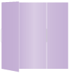 Violet Gate Fold Invitation Style B (5 1/4 x 7 3/4)