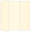Gold Pearl Gate Fold Invitation Style B (5 1/4 x 7 3/4)