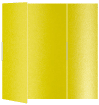 Green Silk Gate Fold Invitation Style B (5 1/4 x 7 3/4)