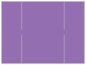 Grape Jelly Gate Fold Invitation Style B (5 1/4 x 7 3/4) - 10/Pk
