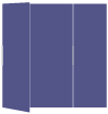 Sapphire Gate Fold Invitation Style B (5 1/4 x 7 3/4)