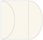 Textured Cream Gate Fold Invitation Style C (5 1/4 x 7 1/4) - 10/Pk