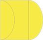 Lemon Drop Gate Fold Invitation Style C (5 1/4 x 7 1/4) - 10/Pk