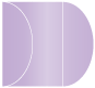 Violet Gate Fold Invitation Style C (5 1/4 x 7 1/4) - 10/Pk
