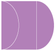 Grape Jelly Gate Fold Invitation Style C (5 1/4 x 7 1/4)