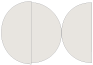 Peace Round Gate Fold Invitation Style D (5 3/4 Diameter) - 10/Pk