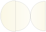 Opal Round Gate Fold Invitation Style D (5 3/4 Diameter) - 10/Pk