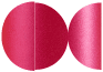 Pink Silk Round Gate Fold Invitation Style D (5 3/4 Diameter) - 10/Pk