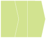 Pistachio Gate Fold Invitation Style E (5 1/8 x 7 1/8) - 10/Pk