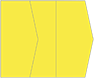 Lemon Drop Gate Fold Invitation Style E (5 1/8 x 7 1/8) - 10/Pk