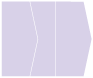Purple Lace Gate Fold Invitation Style E (5 1/8 x 7 1/8) - 10/Pk