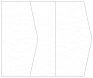 Deco (Textured) Gate Fold Invitation Style E (5 1/8 x 7 1/8) - 10/Pk