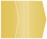 Gold Gate Fold Invitation Style E (5 1/8 x 7 1/8) - 10/Pk
