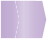 Violet Gate Fold Invitation Style E (5 1/8 x 7 1/8) - 10/Pk